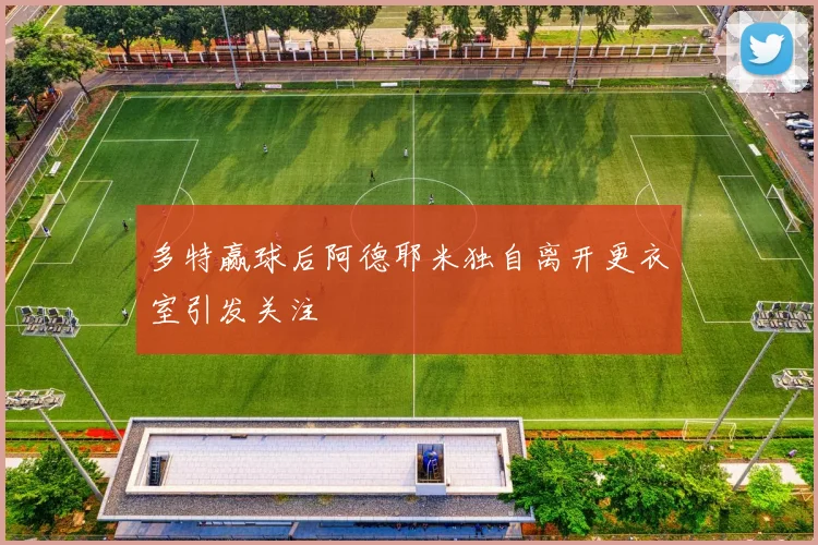 多特赢球后阿德耶米独自离开更衣室引发关注